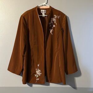 Maggie Sweet 3X Brown Jacket